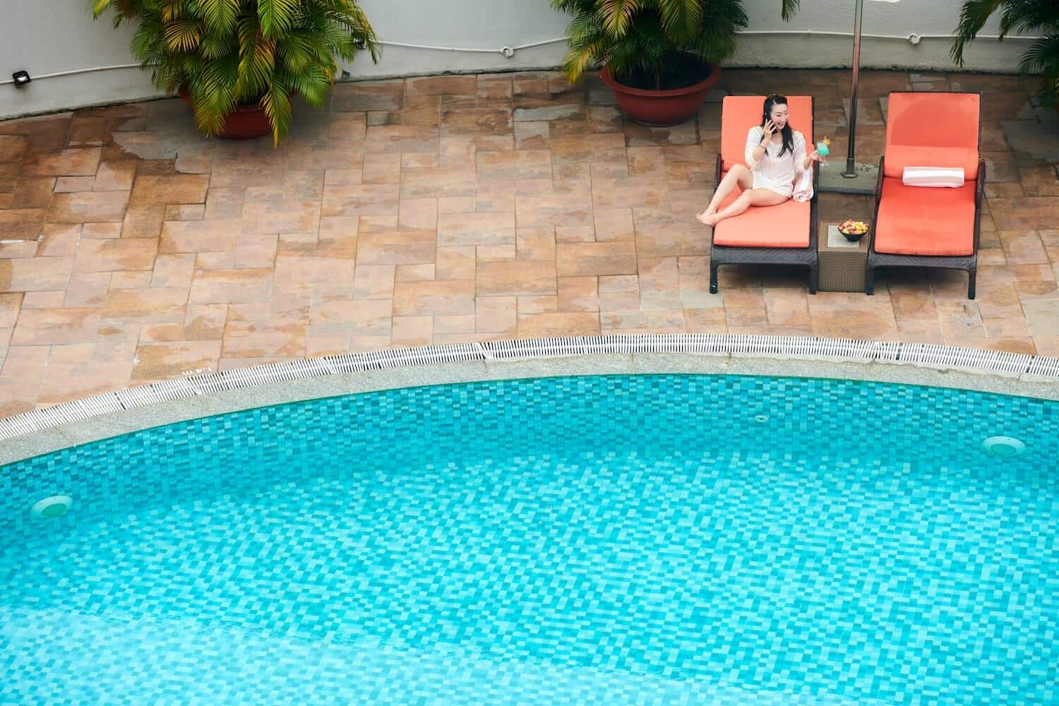 Pool Paver Installation by Sequoia Stonescapes