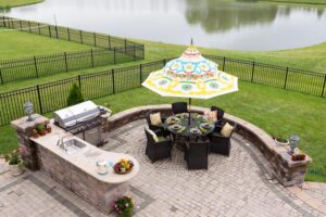 How Working With an Outdoor Living Contractor Can Help You Create Your Dream Backyard paver patio services paver