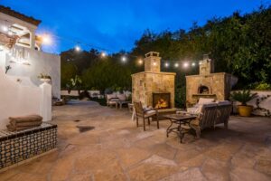 Create Your Dream Backyard Fireplace or Fire Pit With an Outdoor Living Contractor gas paver stone