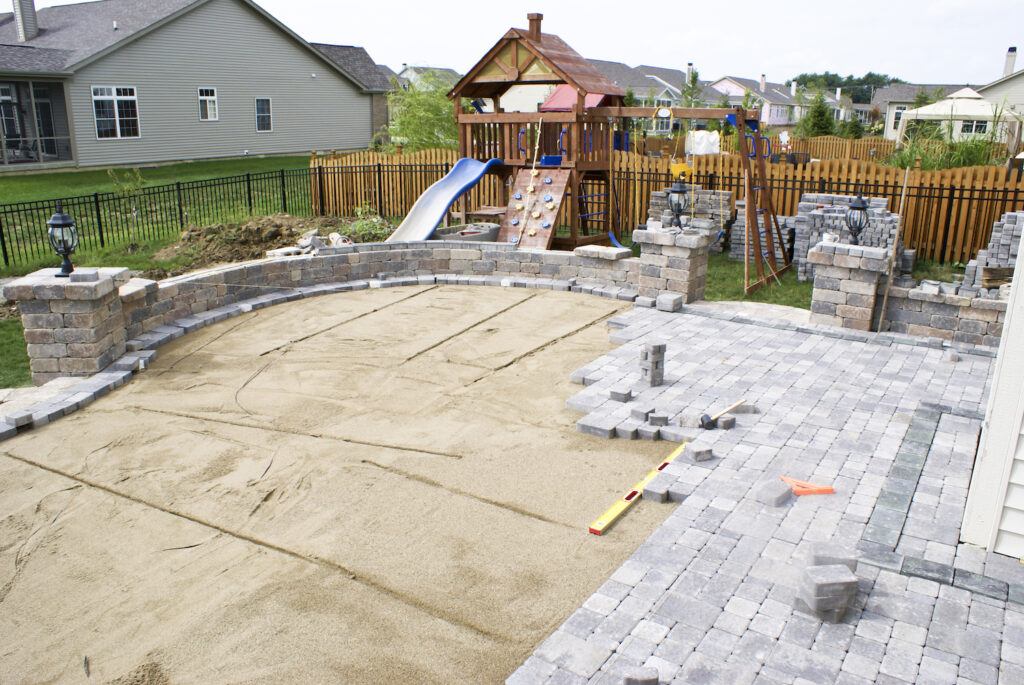 how brick pavers can increase your home's value brick pavers home patio impact project open pit living