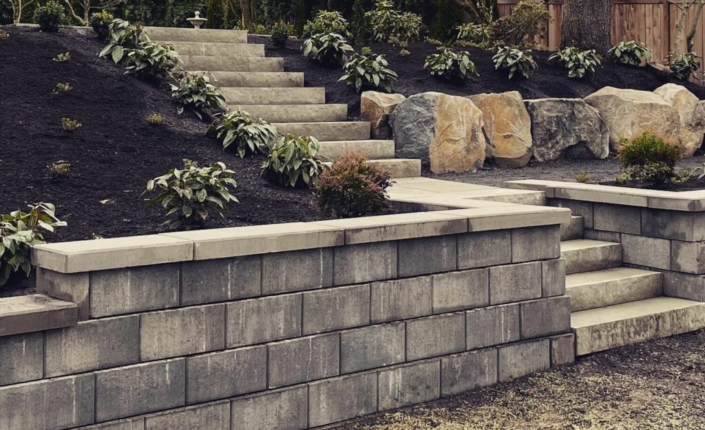 different types of retaining walls types retaining wall type