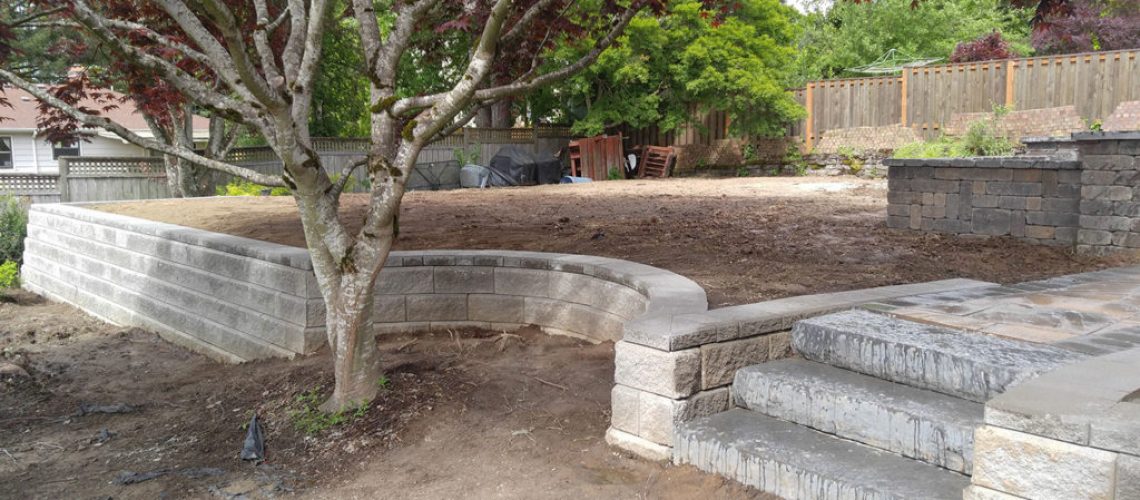 Retaining Wall Ideas For Sloped Backyard
