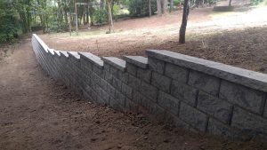 Creating borders Retaining walls